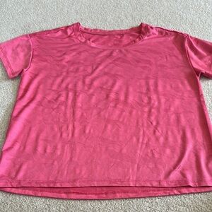 Women's athletic Pink Top